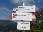 42 In vetta al Pizzo Rabbioso (1151 m) sul sent. 561